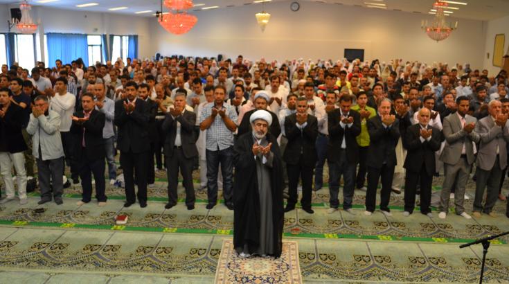 Al-Fitr bönen - Imam Ali Islamic Center - 2012